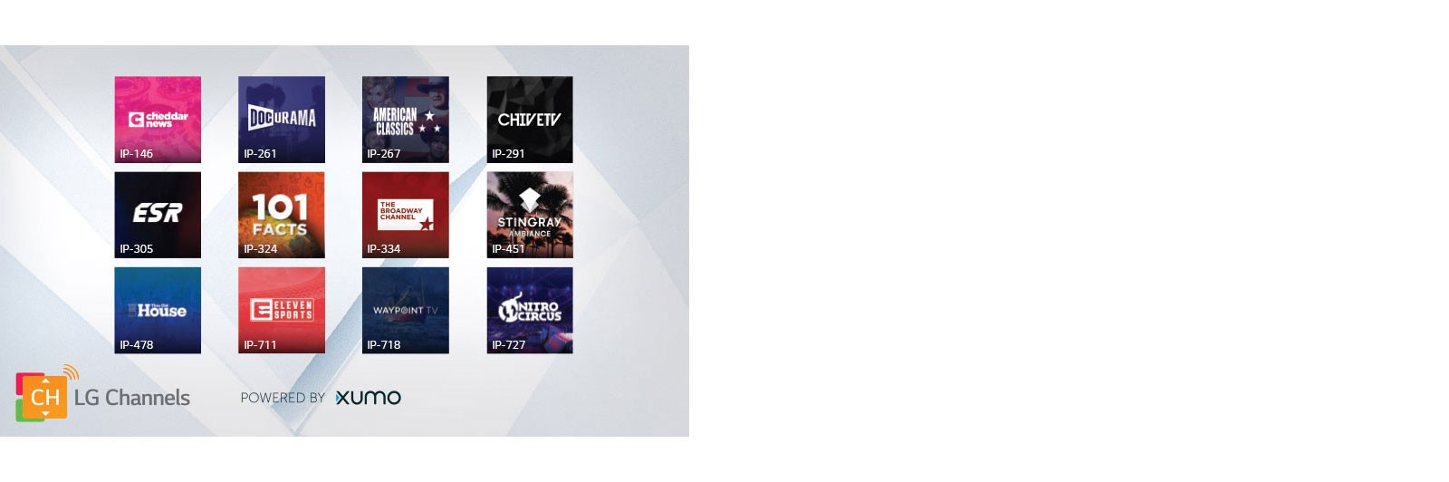 Aproveite os canais de streaming gratuitos