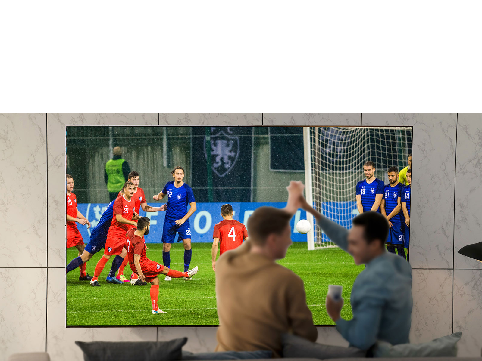 A mesma sensação de dentro da arquibancada. Agora na sua casa!