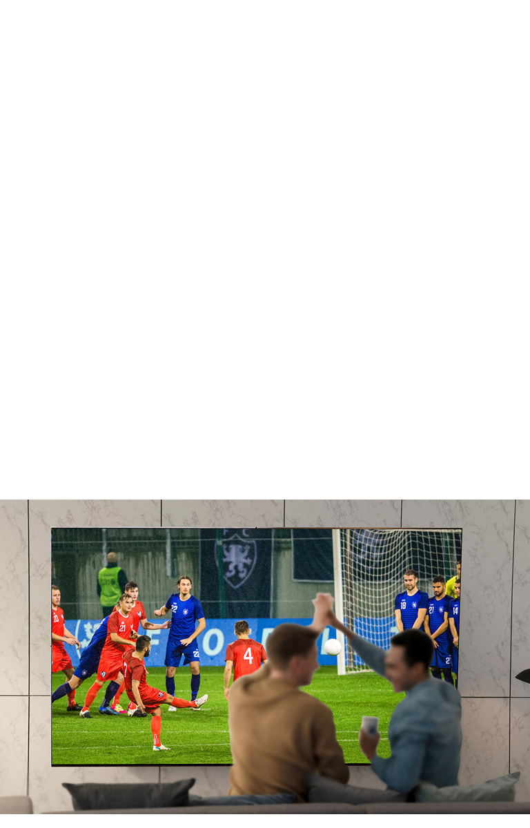 A mesma sensação de dentro da arquibancada. Agora na sua casa!