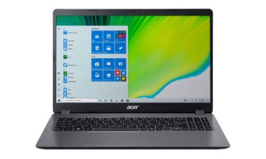 Visão traseira Notebook