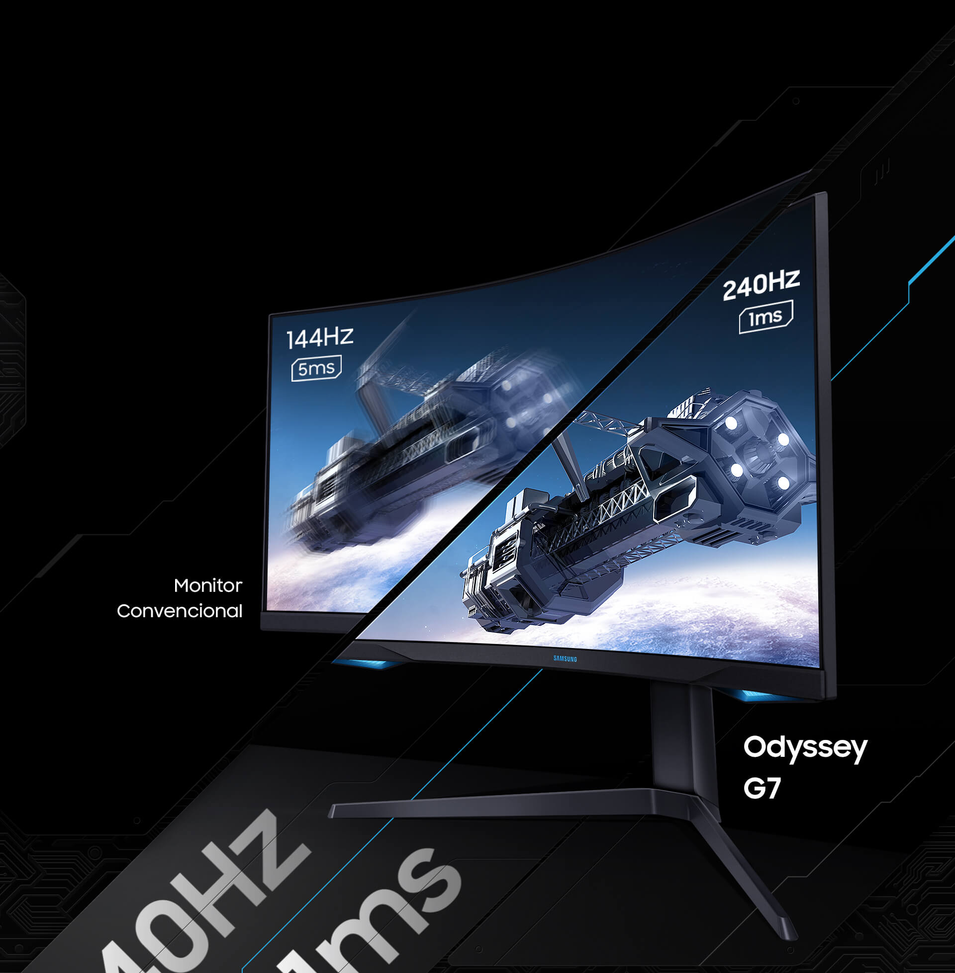 Monitor Samsung Odyssey G7, 27