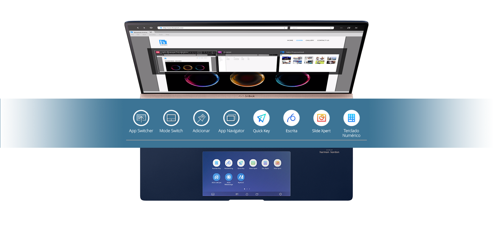 imagem touchpad