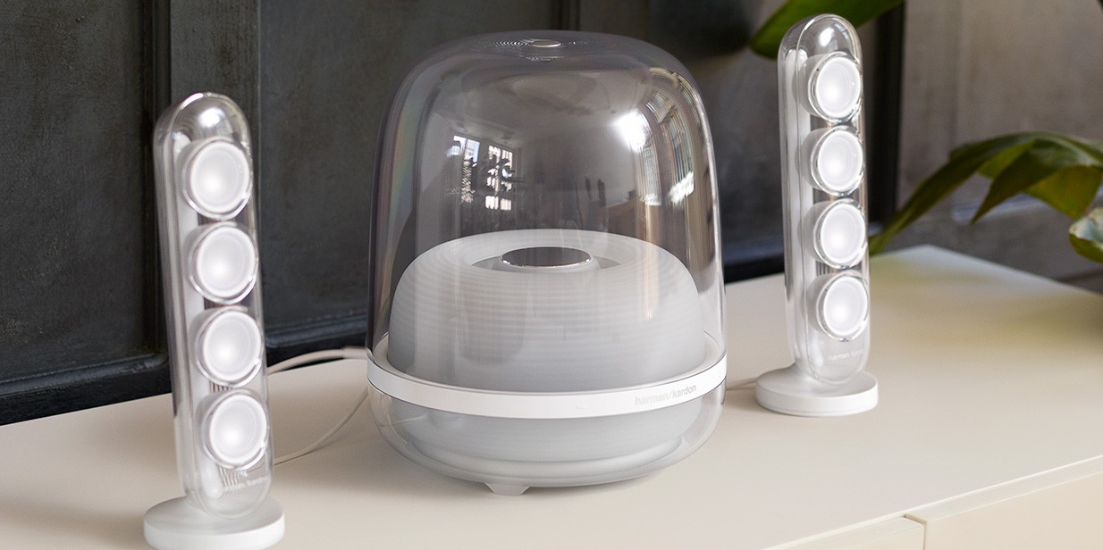 Caixa de Som Harman Kardon SoundSticks 4 - Bluetooth Portátil 140W