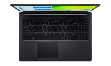 Visão superior Notebook