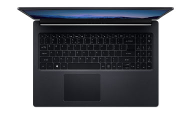 Visão superior Notebook