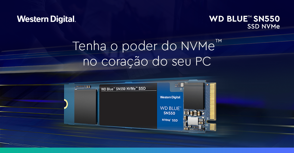 内蔵型SSD Western Digital WD Blue SN550 500GB SSD Magazine Luiza | Pra você é Magalu!