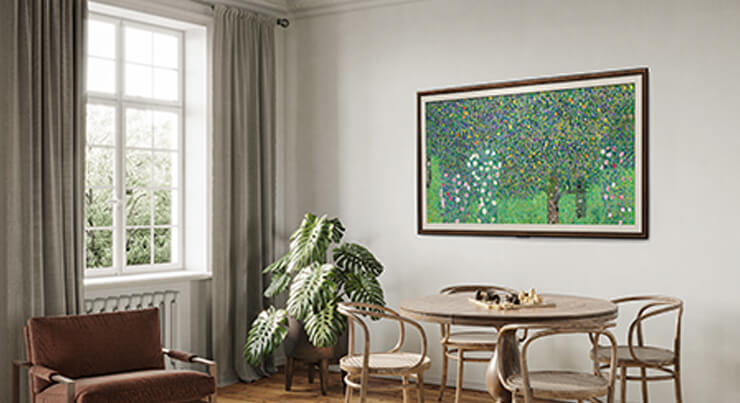 Mais que uma TV. Uma obra-prima na sua parede.