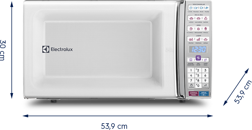 よMi　1104040 Micro-ondas Electrolux 34 Litros MEO44 - Micro-ondas - Magazine Luiza