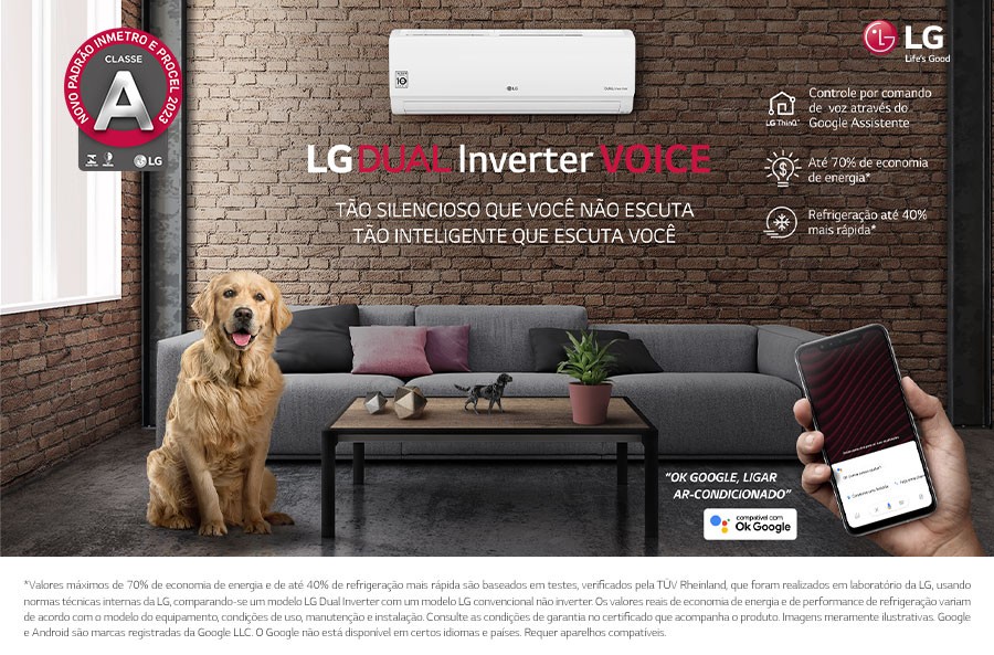 LG Dual Inverter Voice