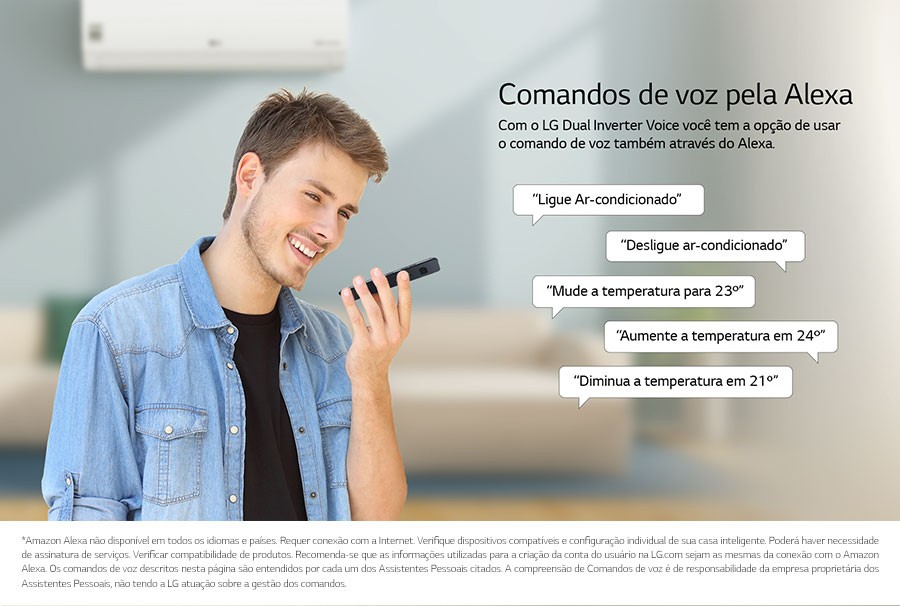 LG Dual Inverter Voice