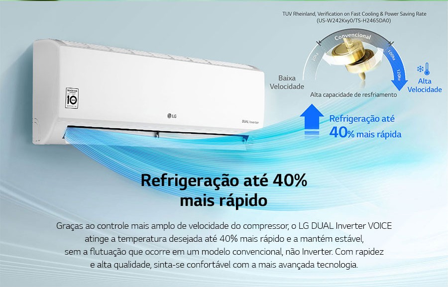 LG Dual Inverter Voice