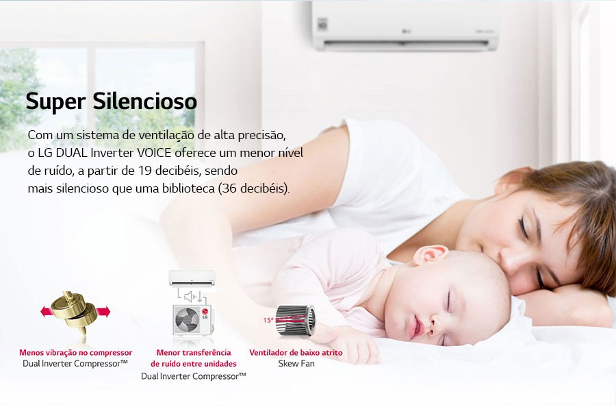 LG Dual Inverter Voice