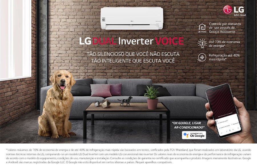 LG Dual Inverter Voice