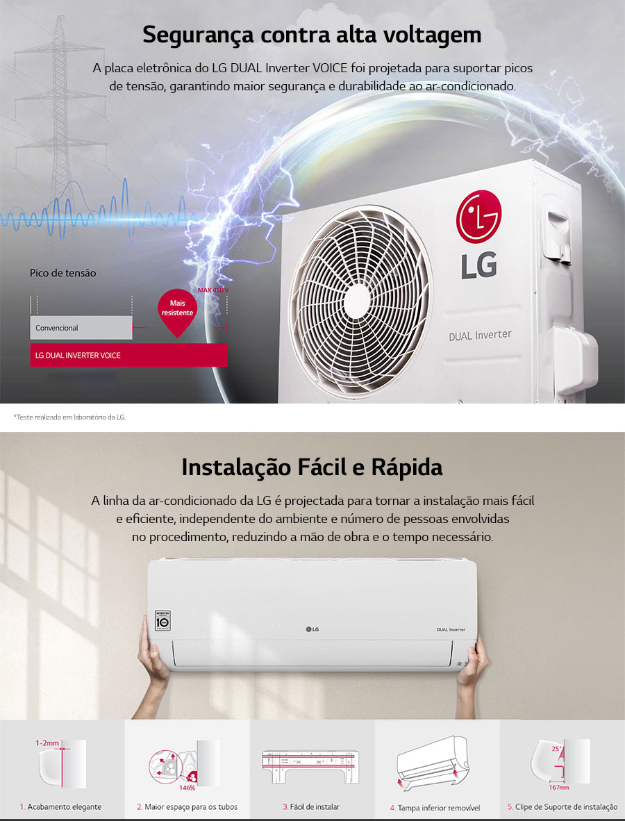 LG Dual Inverter Voice