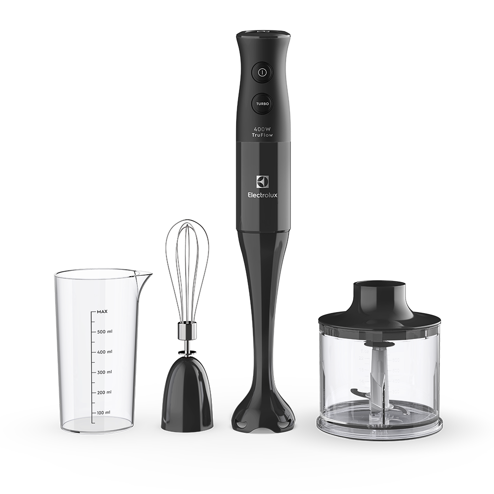 Mixer em Electrolux Preto 400W com Tecnologia TruFlow (EIB10