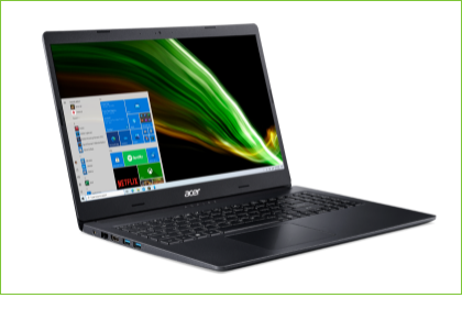 Visão frente Notebook