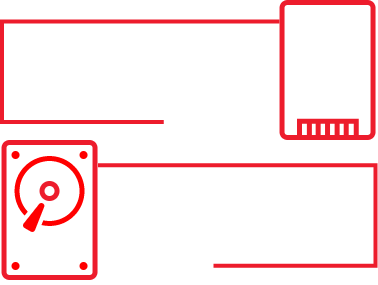 Ícone SSD de 512 GB