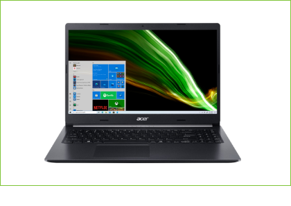 Visão traseira Notebook A515-54-55L0