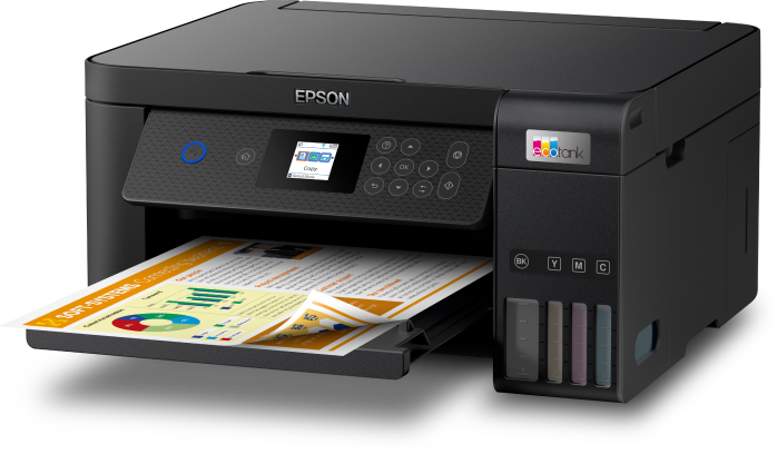 Impressora Multifuncional Epson EcoTank L4260, Jato de Tinta