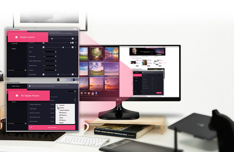 On-Screen Control On-Screen Control