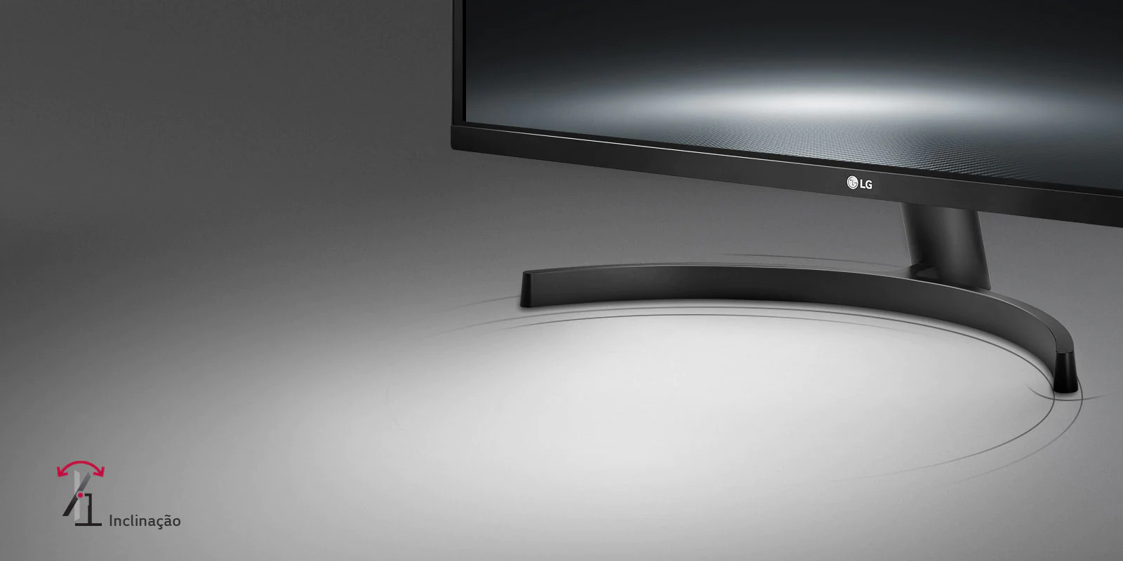 Suporte com design Edge-Arc
