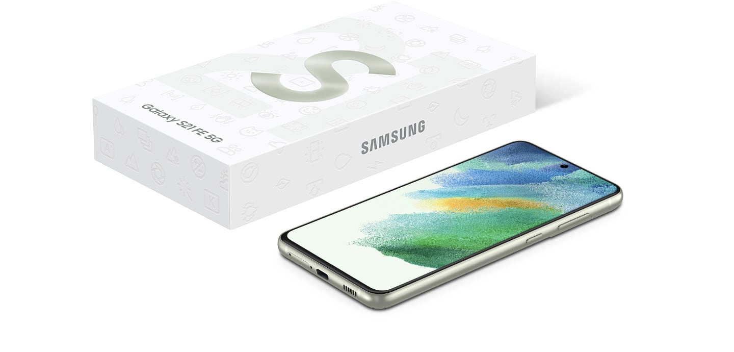 Smartphone Samsung Galaxy S21 FE 256GB Branco 5G Octa-Core 8GB RAM