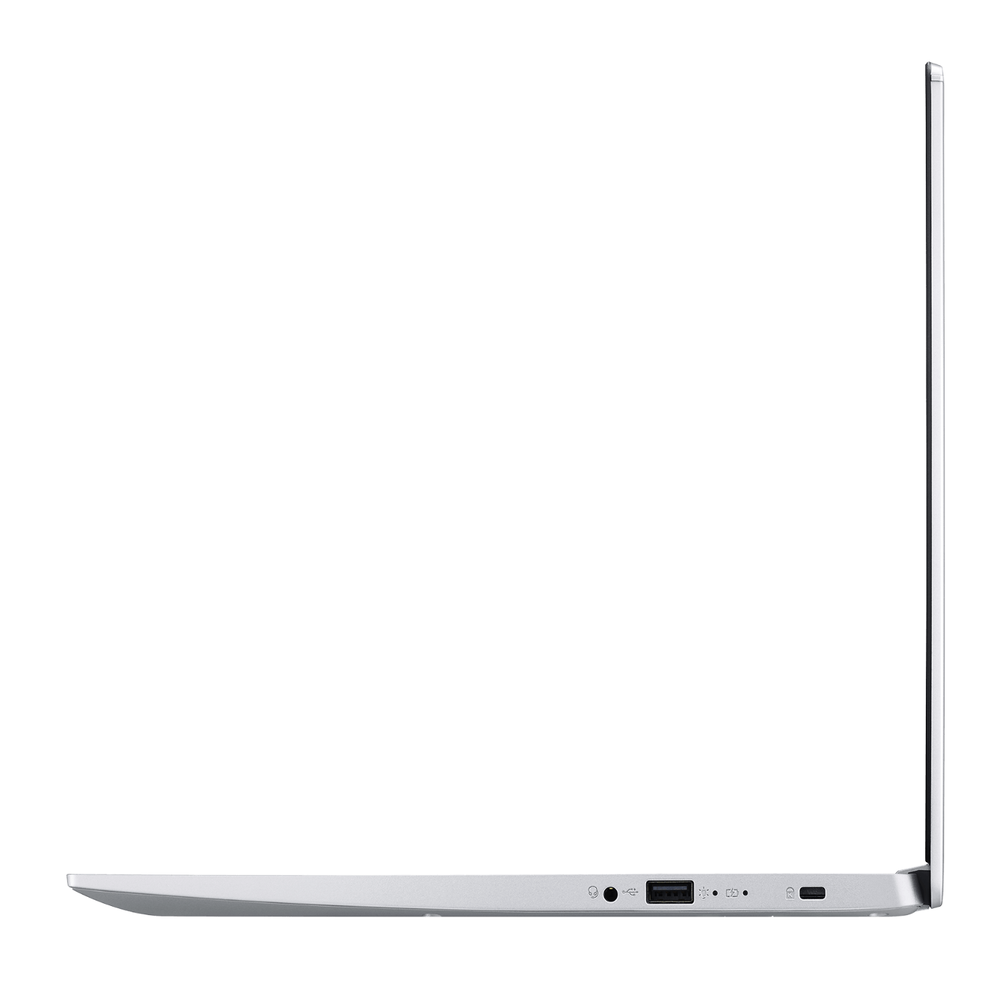 Notebook Acer A515-54-76NA visão lateral
