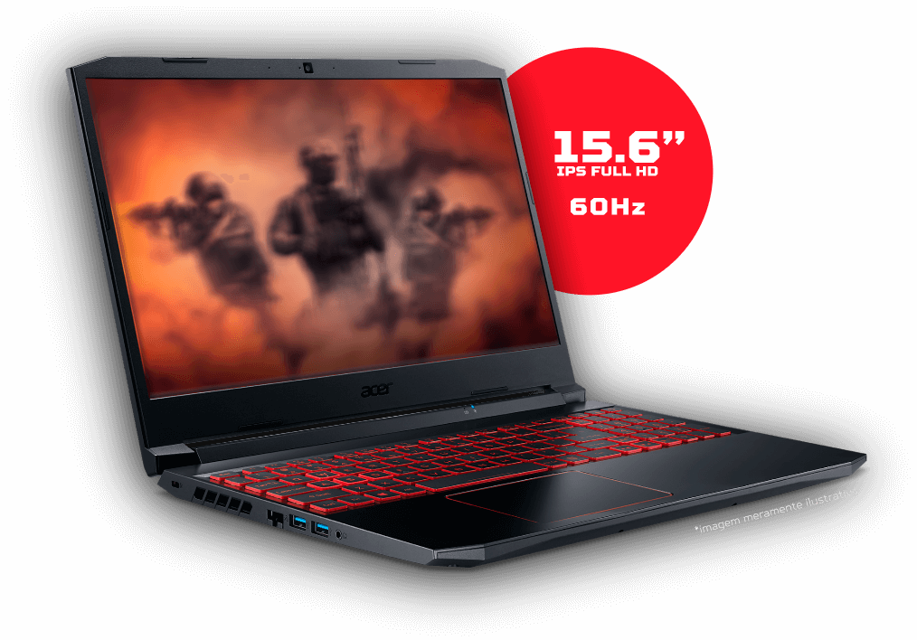 Tela do Notebook Acer Aspire Nitro 5