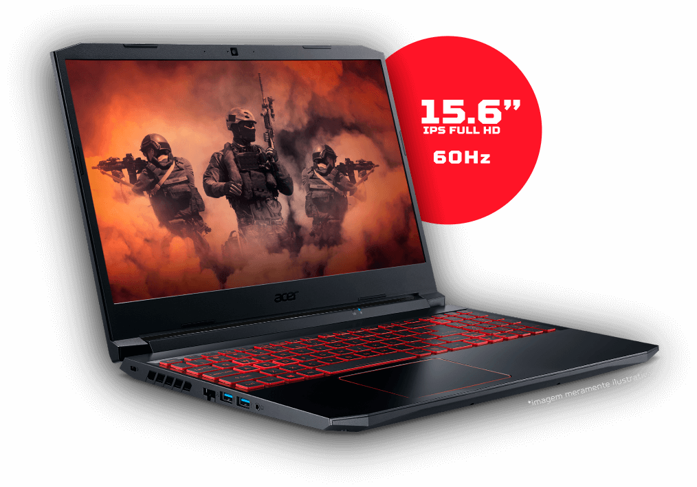 Tela do Notebook Acer Aspire Nitro 5