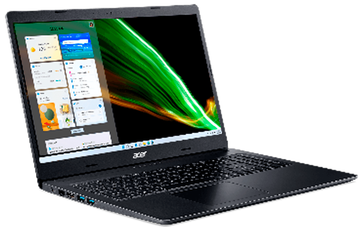 Visão frente Notebook