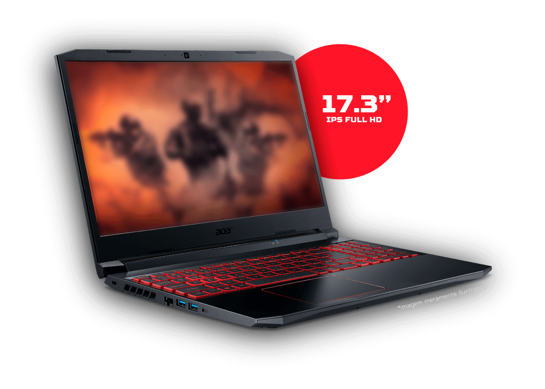 Tela do Notebook Acer Aspire Nitro 5