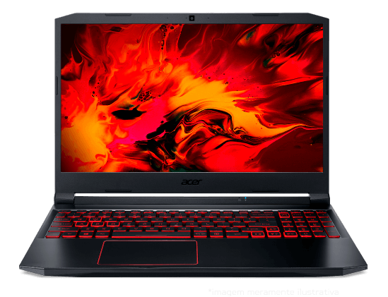 Notebook Acer Aspire Nitro 5 com logo Nvidia® GeForce® GTX