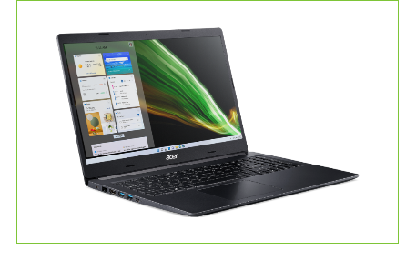 Visão frente Notebook A515-54-505Q