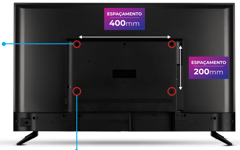 tv fixada