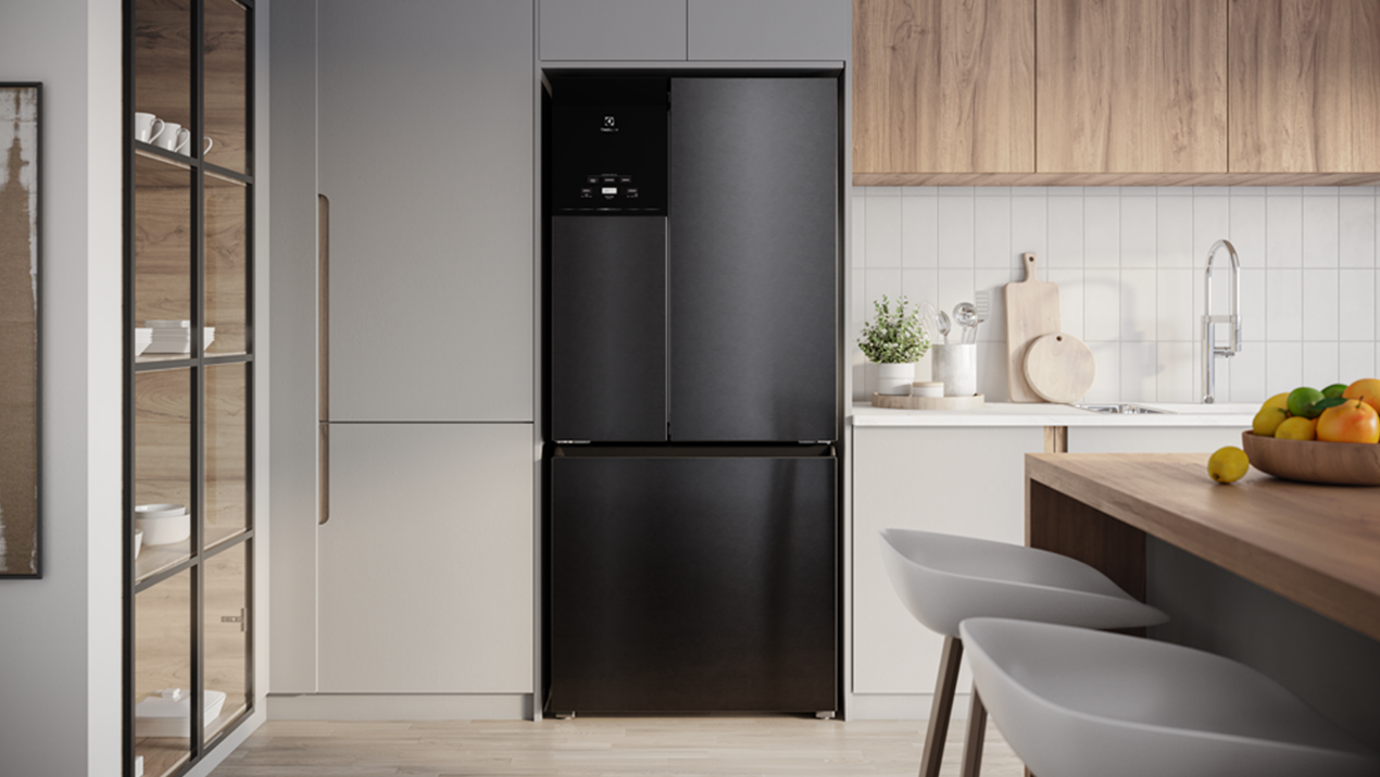   3808MA ブラック M Geladeira/Refrigerador Electrolux Frost Free Preto 590L Multidoor