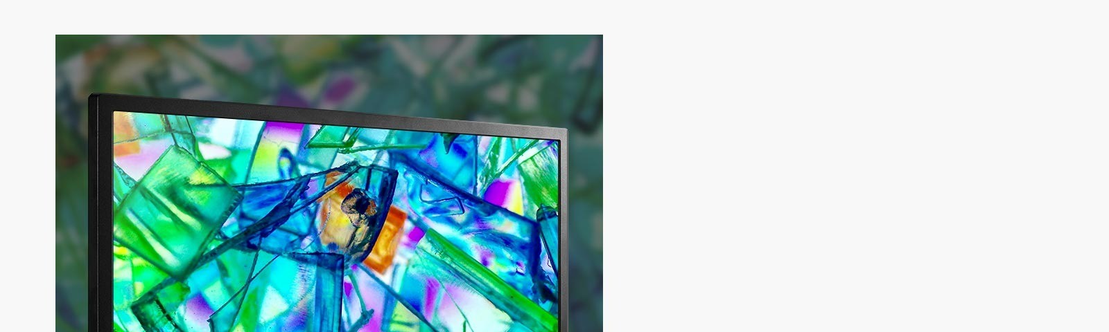 IPS com sRGB 99% (Típ.) Cores verdadeiras e visão ampla IPS com sRGB 99% (Típ.) Cores verdadeiras e visão ampla