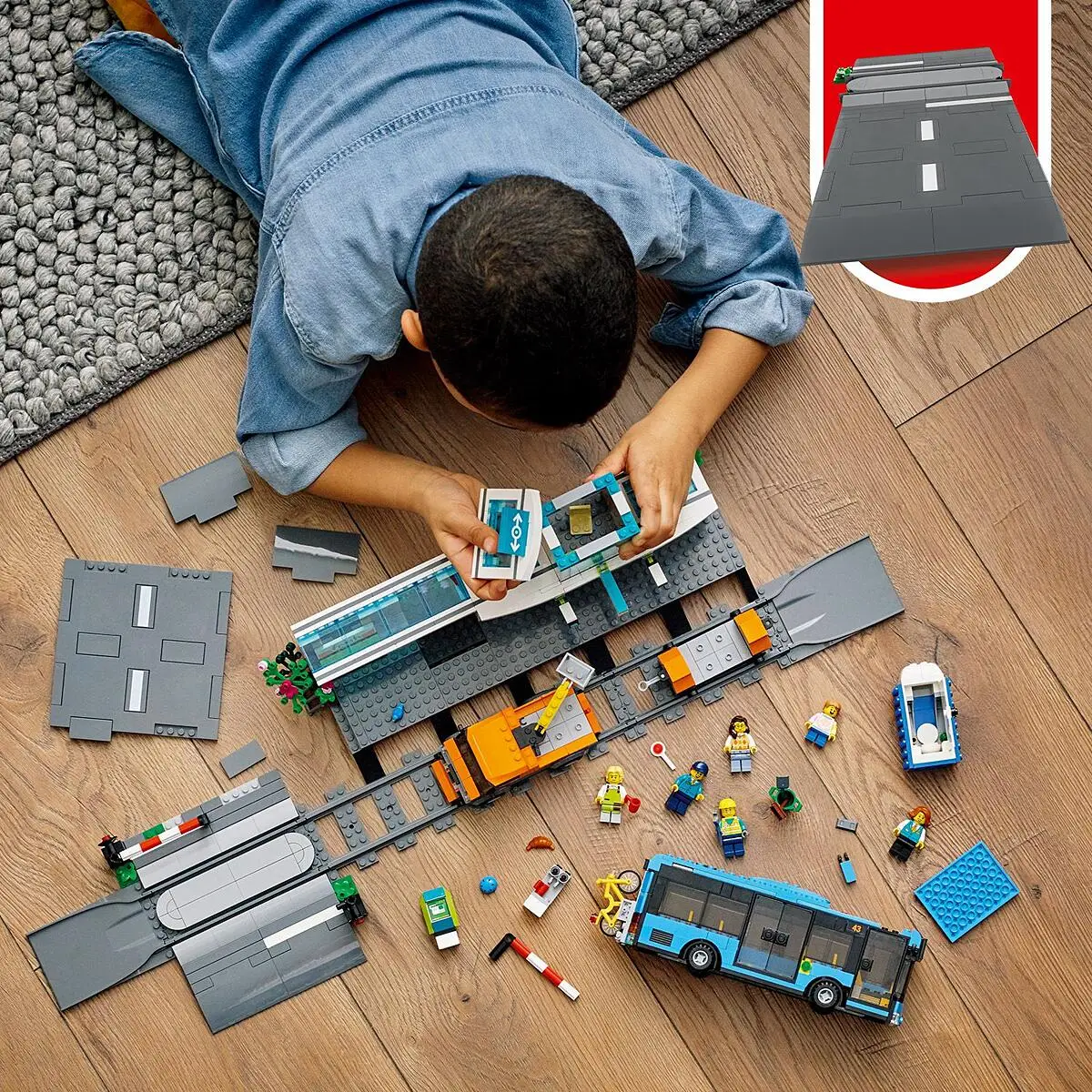 Passagem de nível ampliável