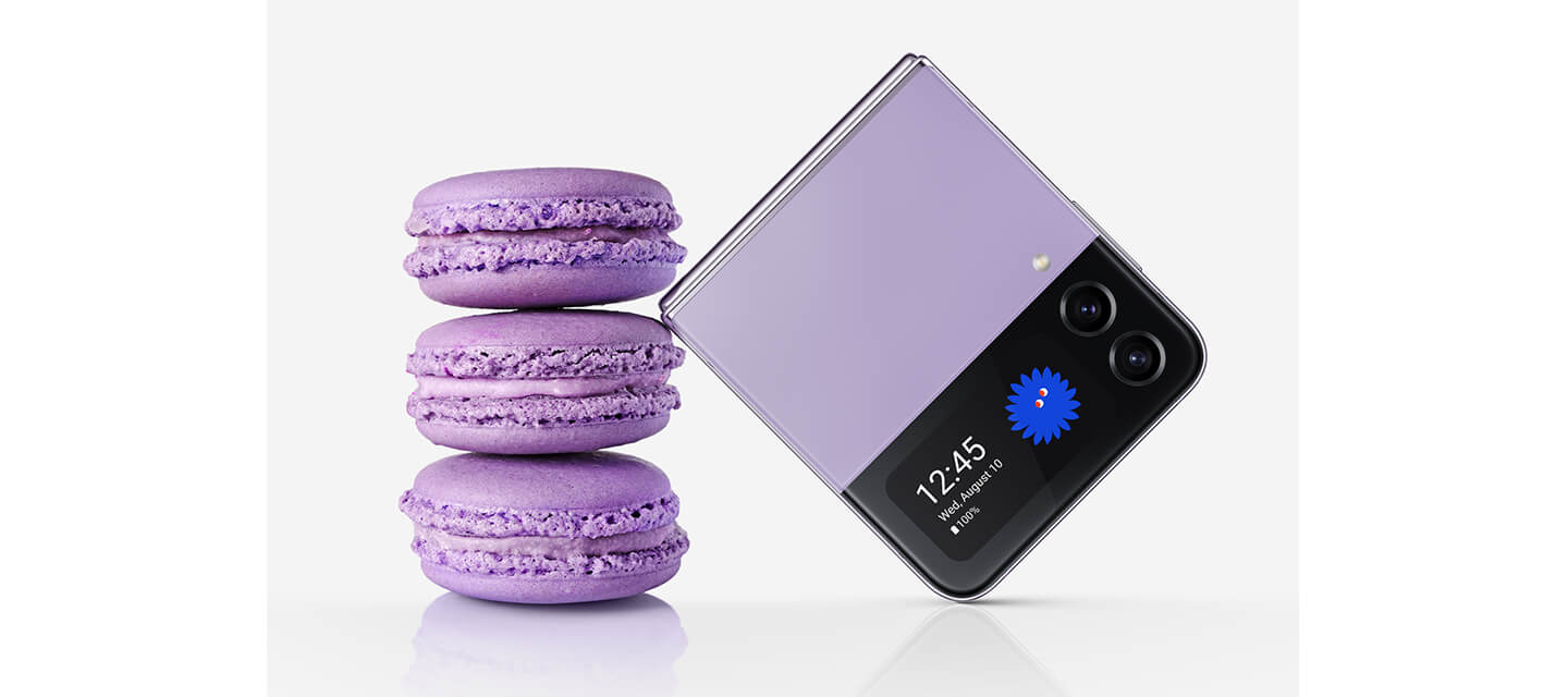 Smartphone Samsung Galaxy Z Flip4 128GB Violeta 5G Octa-Core 8GB