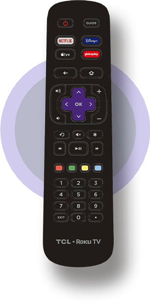 Controle remoto TV