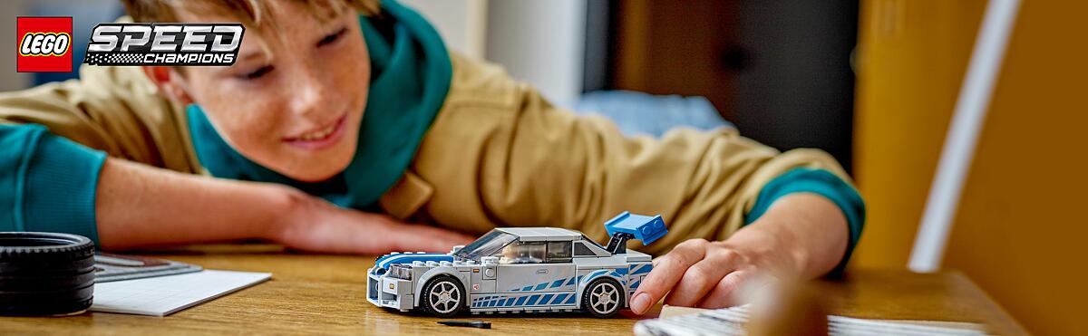 Lego Speed Nissan Skyline GT-R (R34) Fast & Furious 76917 - Blocos
