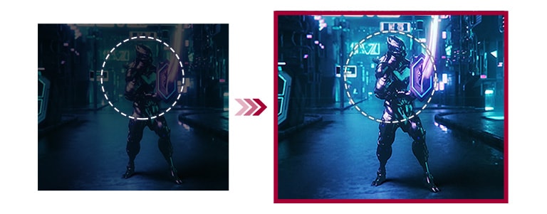 Veja todos os detalhes até na escuridão