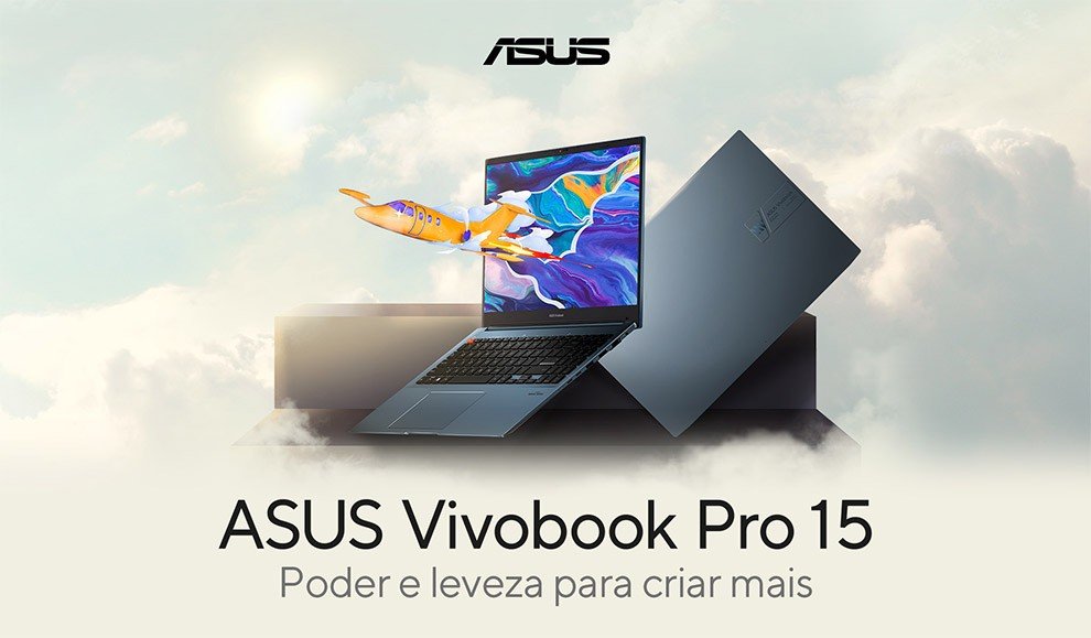 Notebook Asus Vivobook Pro 15 Core i9 16GB 512GB - SSD 15,6” FHD