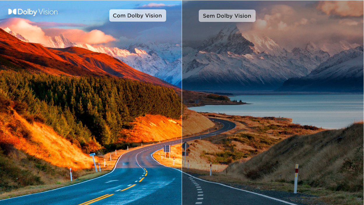 comparação Dolby Vision
