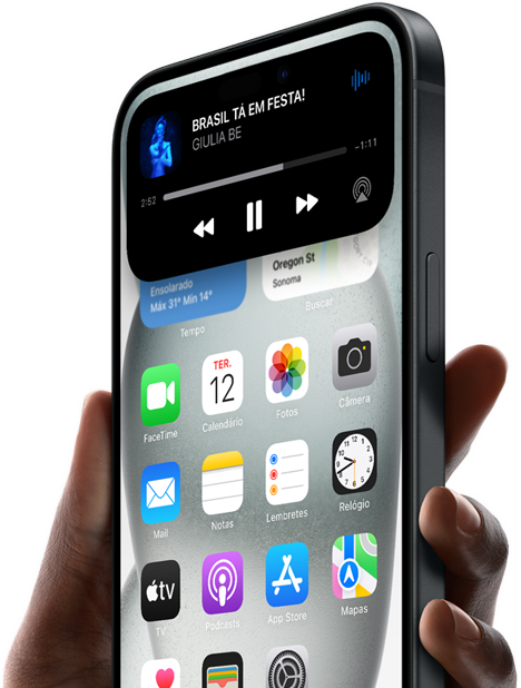 Apple iPhone 15 256GB Preto 6,1