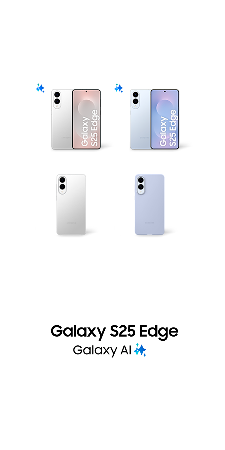 Smartphone Samsung Galaxy S25 Edge 256GB Titânio Prata 5G 12GB RAM