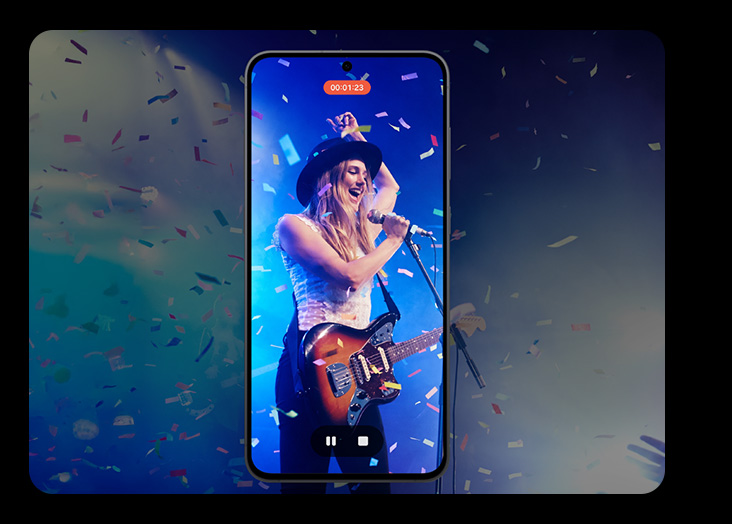 O modo de baixa luminosidade reduz o ruído e realça os detalhes, garantindo fotos e vídeos claros e vibrantes mesmo em condições de pouca luz.