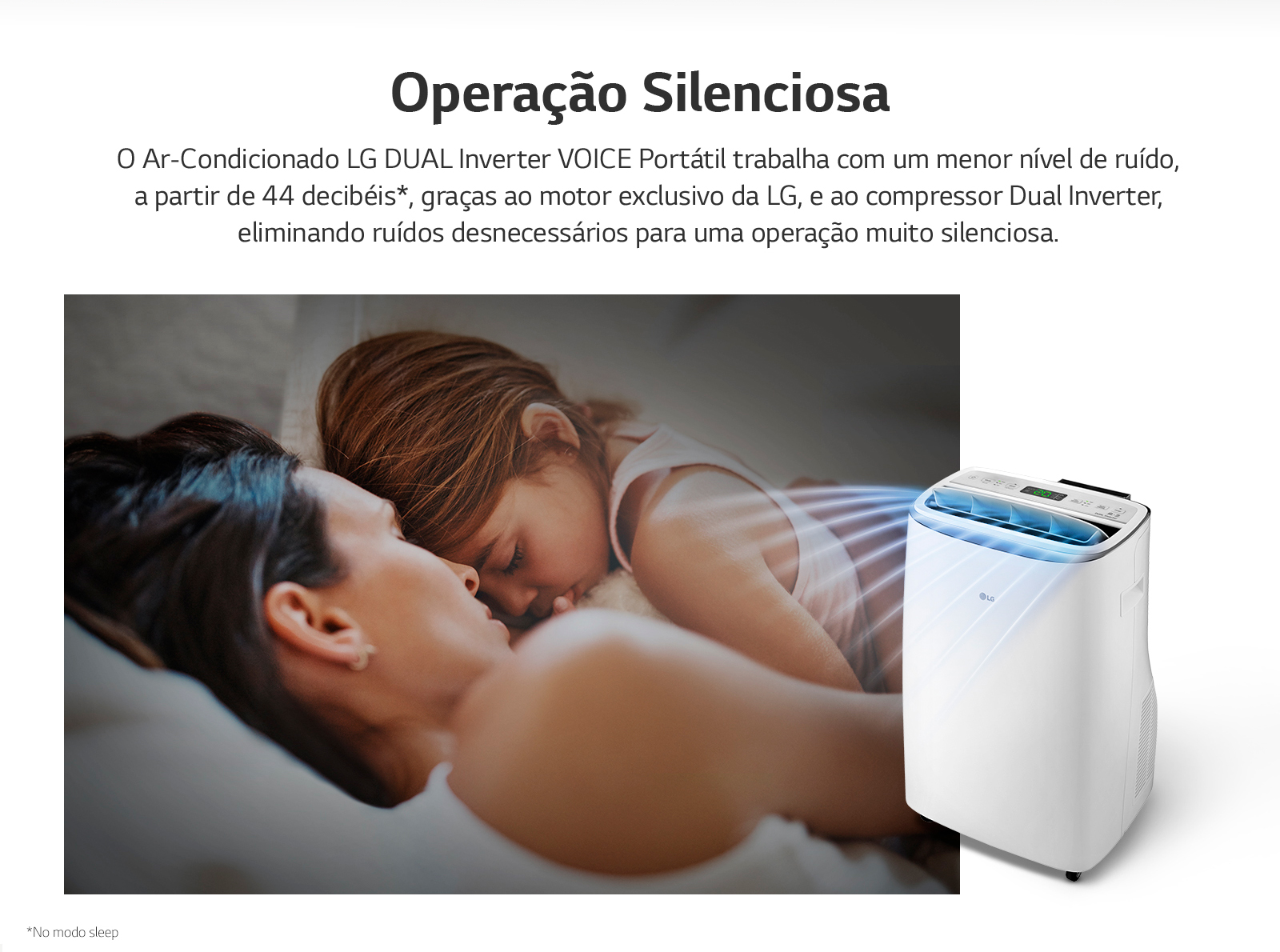 LG Dual Inverter Voice Portátil
