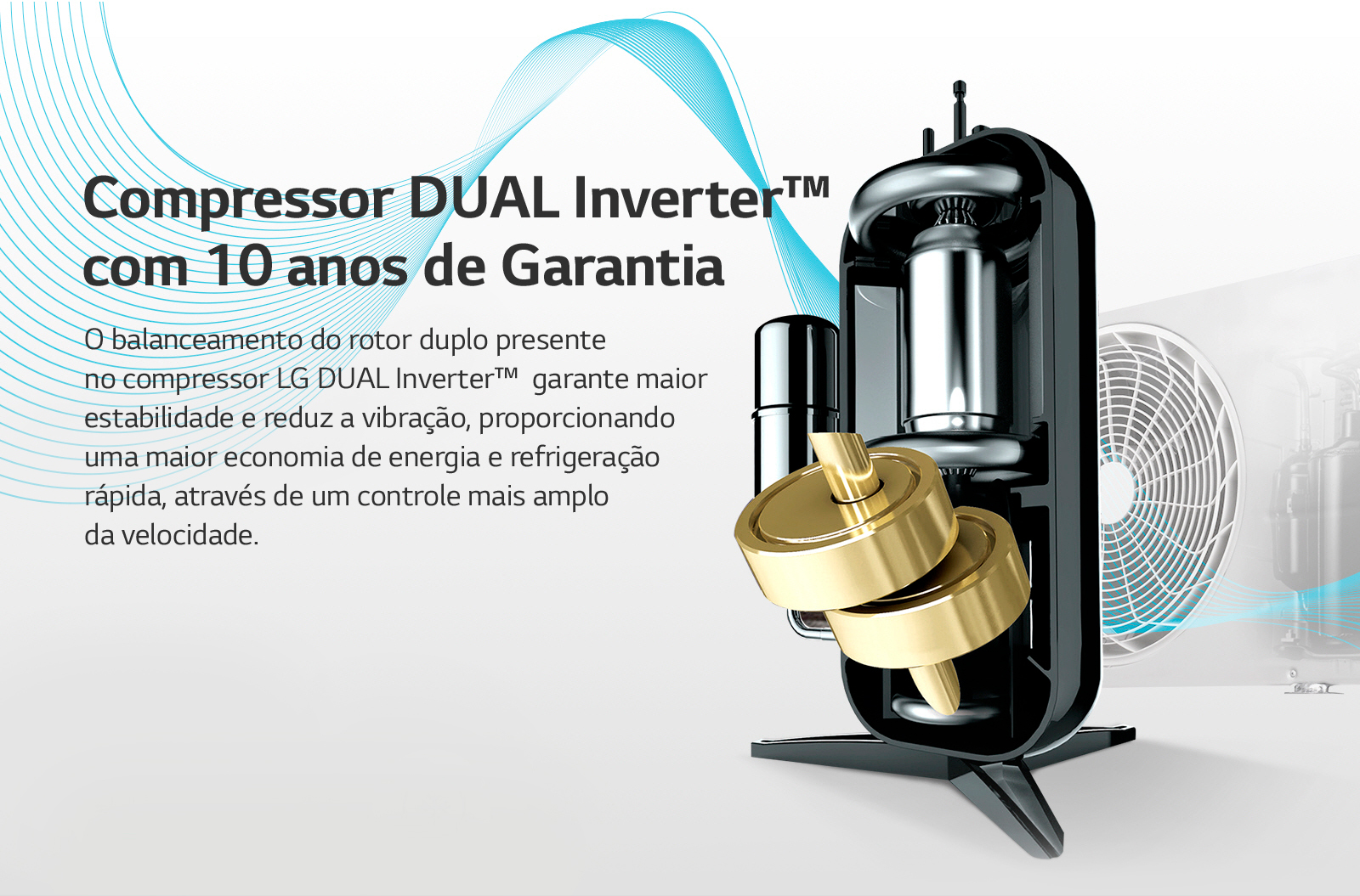 LG Dual Inverter Voice Portátil