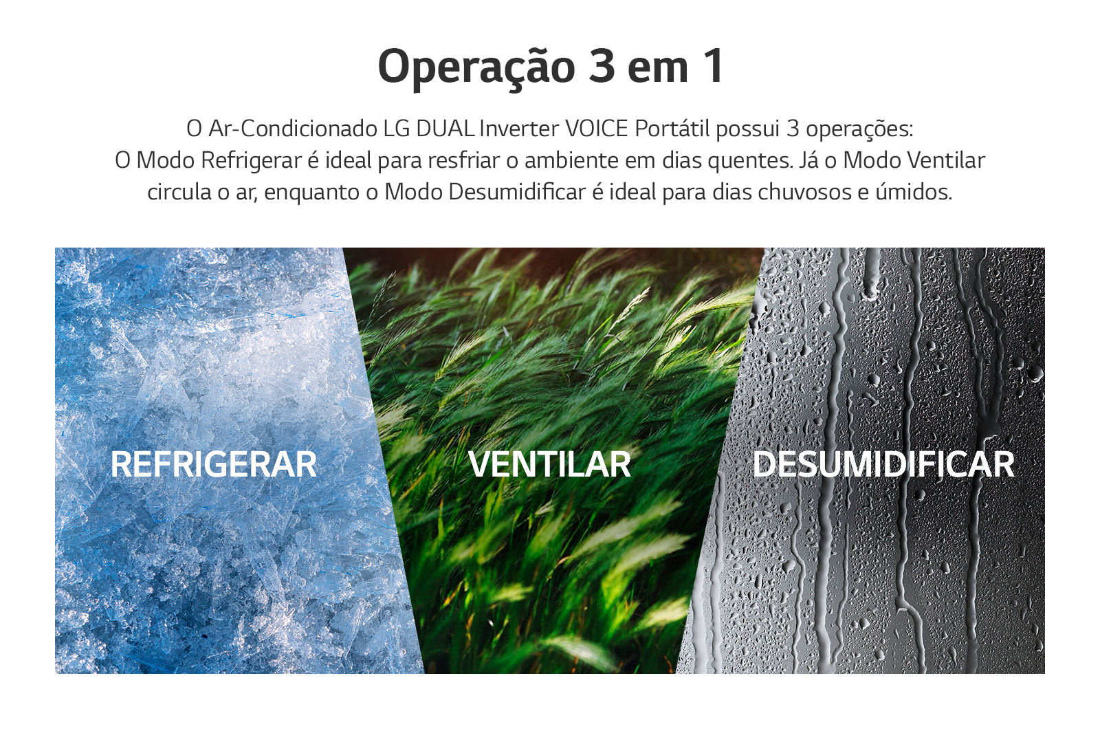 LG Dual Inverter Voice Portátil