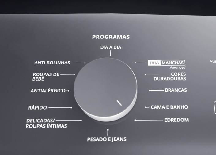 Programas da Lavadora Brastemp Branca 14kg